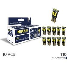 Niken T10 Park Ledi - Beyaz 18Ledli Mini Canbus 10 (Adet)