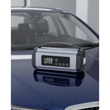 Feifei Taşınabilir Akü Takviye Cihazı Dijital Hava Kompresörü Powerbank ve LED Fener  - FEİ8366-379