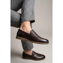 Pisagor 5578 Erkek Günlük Hakiki Deri Ayakkabı