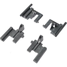 İnnovareauto Renault Clio 1, Clio 2 Için Sunroof Tamir Takımı 4 Lü Metal Set