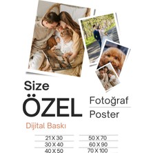 Rosaart Kişiye Özel Fotoğraf Baskı Poster, Istenilen Görselde Fotoğraf Kağıdına Baskı, Özel Tasarım Poster