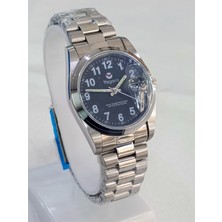 Vegans Çelik Kasa, Çelik Kordonlu, 3 Atm Su Geçirmez, 2 Yıl Garantili Erkek Kol Saati