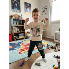 Bubiee Baby Erkek Çocuk Iki Iplik Mevsimlik  Alt Üst Eşofman Takımı Tung Tung Sahur