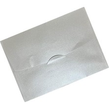 Doğan 16*23 Fantazi Zarf 170 gr Simli Gümüş - 50 Adet