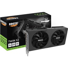 INNO3D RTX5050 8GB Ekran Kartı 128BIT 3xDP HDMI Fanlı Soğutma ile Oyun Performansı Sağlar