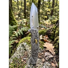 Askerlik Paketi Sibirya Kartal Desen 18CM Cakı