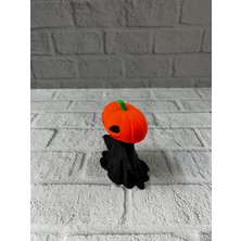 Feifei Balkabağı Figür 9cm Cadılar Bayramı Dekoratif Biblo - FEİ3273-2722