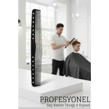 Feifei Kuaför Saç Kesim Tarağı - Profesyonel Üçgen Tasarım Berber Kesim Tarağı  - FEİ2671-9800