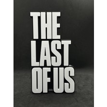 Goka 3D Craft The Last Of Us (Tlou) Logo Duvar Dekoru / Post-Apokaliptik Oyun Odası Aksesuarı 10 x 18 x 2cm