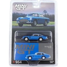 Mini T Mini Gt 954 1/64 Aston Martin Db5 Sierra Blue - Blister Paket