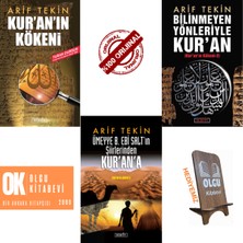 Berfin Yayınları Kur’an’ın Kökeni Serisi 3 Kitap Set / Bilinmeyen Yönleriyle Kur’an / Arif Tekin -Telefon Tutucu Hediye