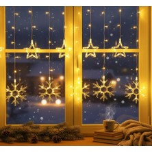 Marsilyan Kar Tanesi Perde LED