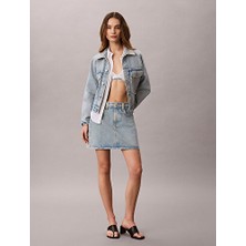 Calvin Klein Kadın Branded Fresh Water Mini Etek