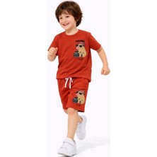 Dereff Capybara Şortlu Takım