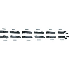 İnnovareauto Nissan Qashqai Için Sunroof Perde Tamir Takımı 24 Lü Set