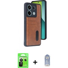 İlk El Grup Ieg™ Redmi Note 13 Pro 5g Kılıf Yörünge Işık Serisi - Siyah Joko Magic 5d Cam + Siyah Raze Metal Kamera Lens