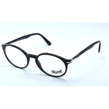 Persol 3211V 95 Hand Made Siyah Yuvarlak Unısex Gözlük