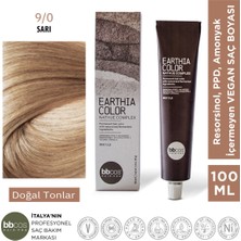 Bbcos Hair Pro Earthia Color Sarı Saç Boyası 9/0 Amonyaksız Doğal Tonlar 100ML