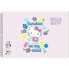 Keskin Color Hello Kitty Resim Defteri Spiralli 17X25Cm 15 Yaprak 300115-08 (Karışık Renk 1 Adet)