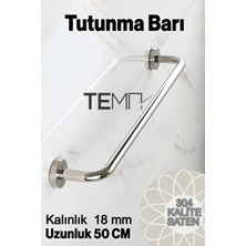 Tema Küvet Tutamağı 50 cm 304 Kalite 18MM Saten