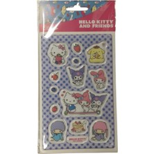 Keskin Color Hello Kitty And Friends 2 Li Kuşe Sticker 221400-13