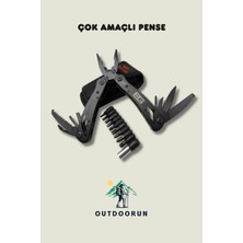 Outdoorun Çok Amaçlı Pense - 16 cm