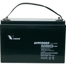 Lexron Vision 12V 100 Ah Nanocarbon Jel Akü