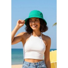 Ritagarcia Uniseks Bucket Balıkçı Şapka - Pamuklu Yazlık Güneş Şapkası