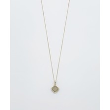 Mavika Jewellery 14K Gold Plated Jelly Clover Kolye