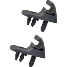 İnnovareauto Fiat Palio, Siena, Albea Için Güneşlik Ayağı -Koyu Renk- 2'li