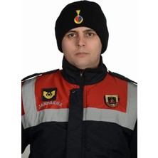 TİM42 Jandarma Asayiş Kışlık Örgü Bere Kokartlı