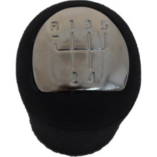 İnnovareauto Renault Clio , Kangoo ,twingo , Dacia Logan Için Vites Topuzu -  Siyah Krom