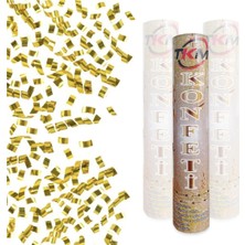 KİKA Konfeti 30 cm Metalize Altın Kika Parti Malzemeleri