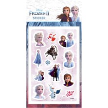  keskin color frozen ıı puffy sticker orta boy 221300-92 (12 li paket)
