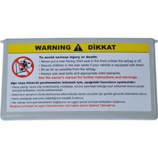 İnnovareauto Mercedes C Class W203 2001-2007 Için Güneşlik Ayna Kapak Gri Renk