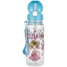 Bonypet Çocuk Suluğu Su Matarası Okul Suluğu Taşıma Askılı Pipetli Kayışlı Damlatmaz Bpa Içermez Koku Yapmaz 500 ml