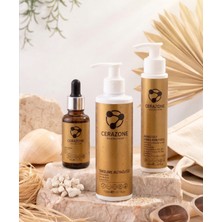 Cerazone Skin & Healthcare 3'lü Yaza Merhaba Yağlı Cilt Seti -( Serum + Temizleme Jeli + Güneş Kremi)