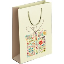 Keskin Color Karton Çanta D4 Hediye Paketi 170028-99 (12 Li Paket)