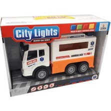 Can Toys Oyuncak Işıklı ve Sesli Ambulans Kamyon