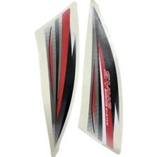 Moto Express Tvs Wego 110 Çamurluk Etiketi Sticker Beyaz