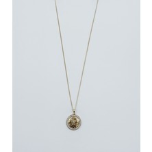 Mavika Jewellery 14K Gold Plated Time Loop Kolye