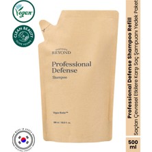 Professional Defense Shampoo Yedek Dolum Paketi Onarıcı Güçlendirici Şampuan 500 ml