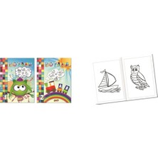  keskin color boyama kitap 20x28cm ciltli karışık 240300-99 (1 adet)