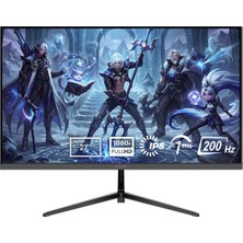 Gameraider Atum GR27F20I 27 Inç 200Hz 1ms Full Hd Adaptive Sync IPS Gaming Monitör