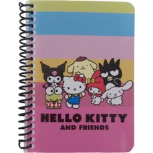 Keskin Color Hello And Friends Bloknot Not Defteri Spiralli A6 80 Yaprak Çizgili 140400-13 (36 Lı Paket)