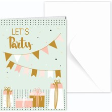  keskin color yaldızlı doğum günü kartı zarflı 900224-99 (80 li paket)