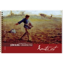 Keskin Color Karatis Çizim Bloğu (Resim Defteri) Spiralli Art 160 Gram A4 20 Yaprak 484009-99