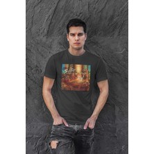 Buzagi Savatage Dijital Baskı Regular Unisex Tişört