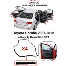 Doğru Oto Toyota Corolla 4 Kapı Için Kasa Iç Fitili 2007-2012