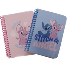 Keskin Color Lilo-Stitch Bloknot Not Defteri Spiralli A6 80 Yaprak Çizgili 140400-14 (36 Lı Paket)